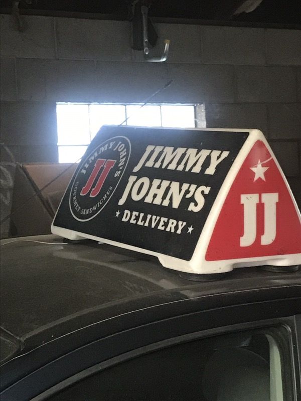 Jimmy Johns car topper