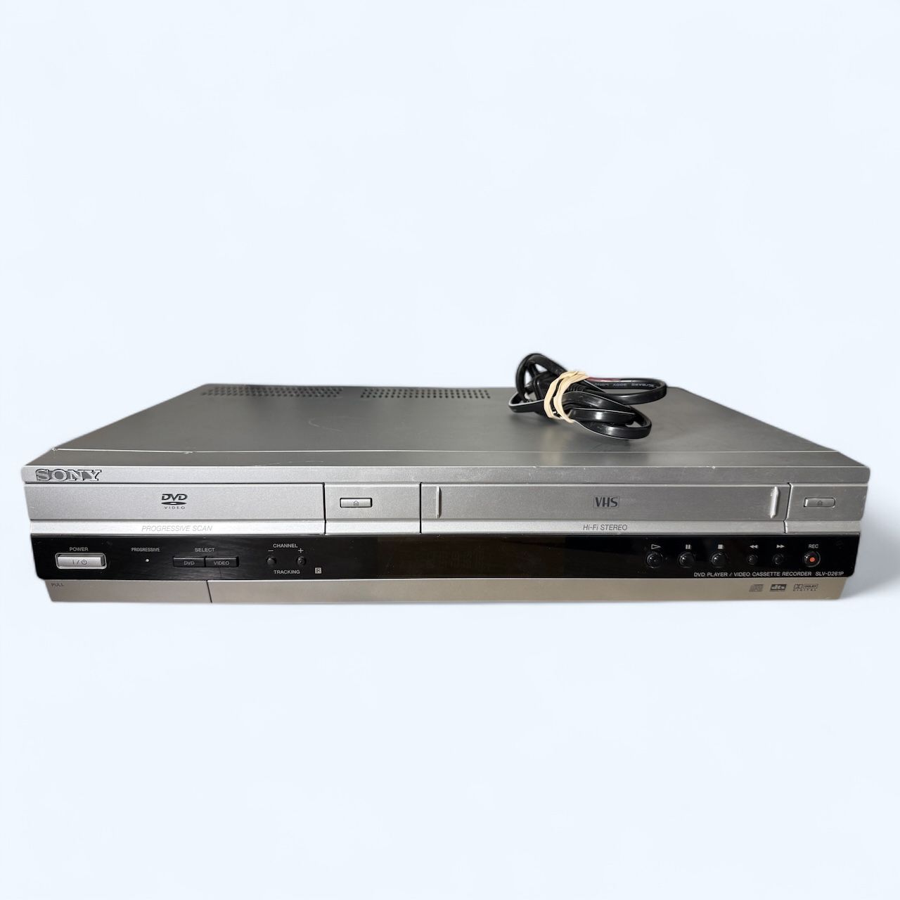 Sony SLV-D261P DVD VCR Player Combo 4 Head Recorder HiFi Stereo - Works