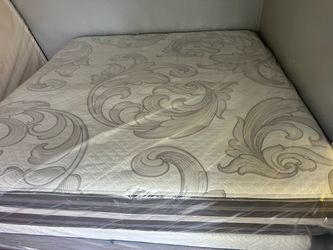 Set king sizes mattress and box spring