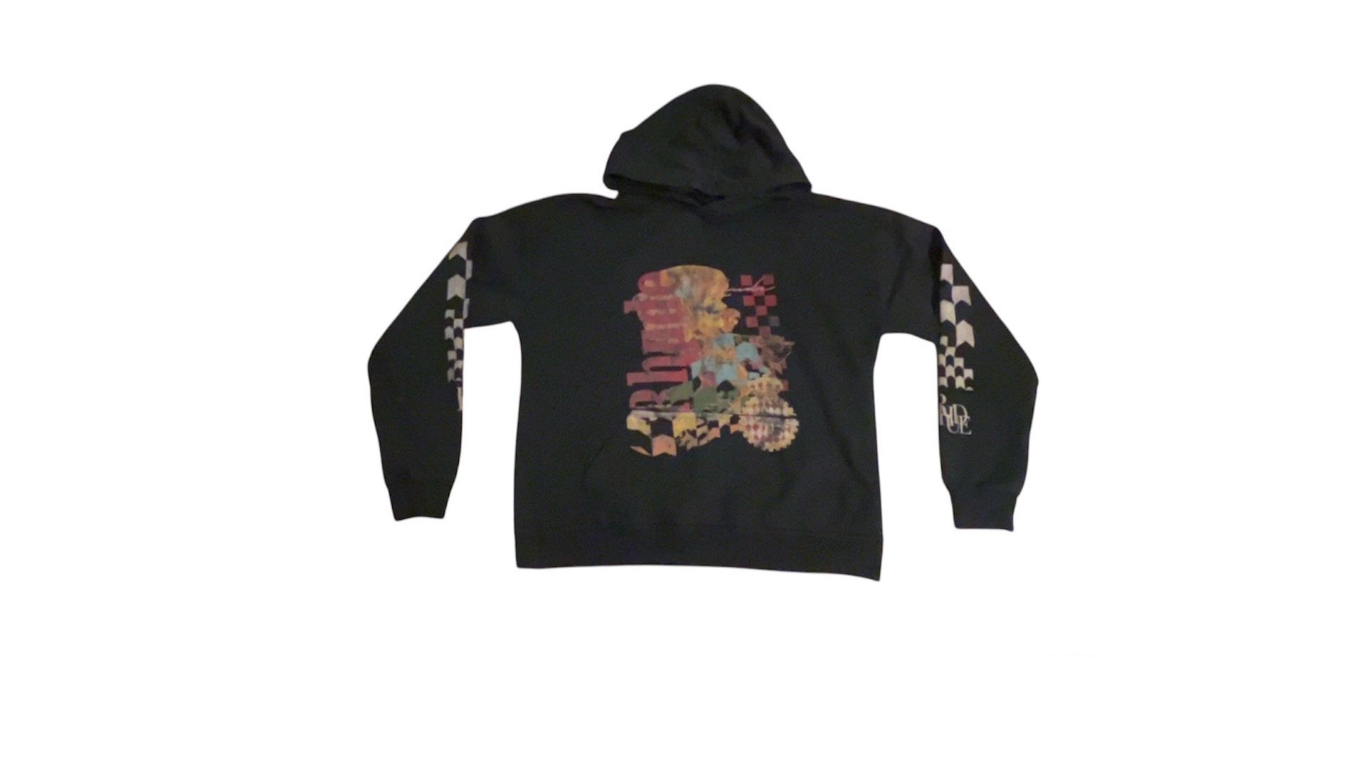 Rhude Joyride Hoodie 'Vintage Black' Sz XL NEW WITH DEFECTS $675 Hoodie