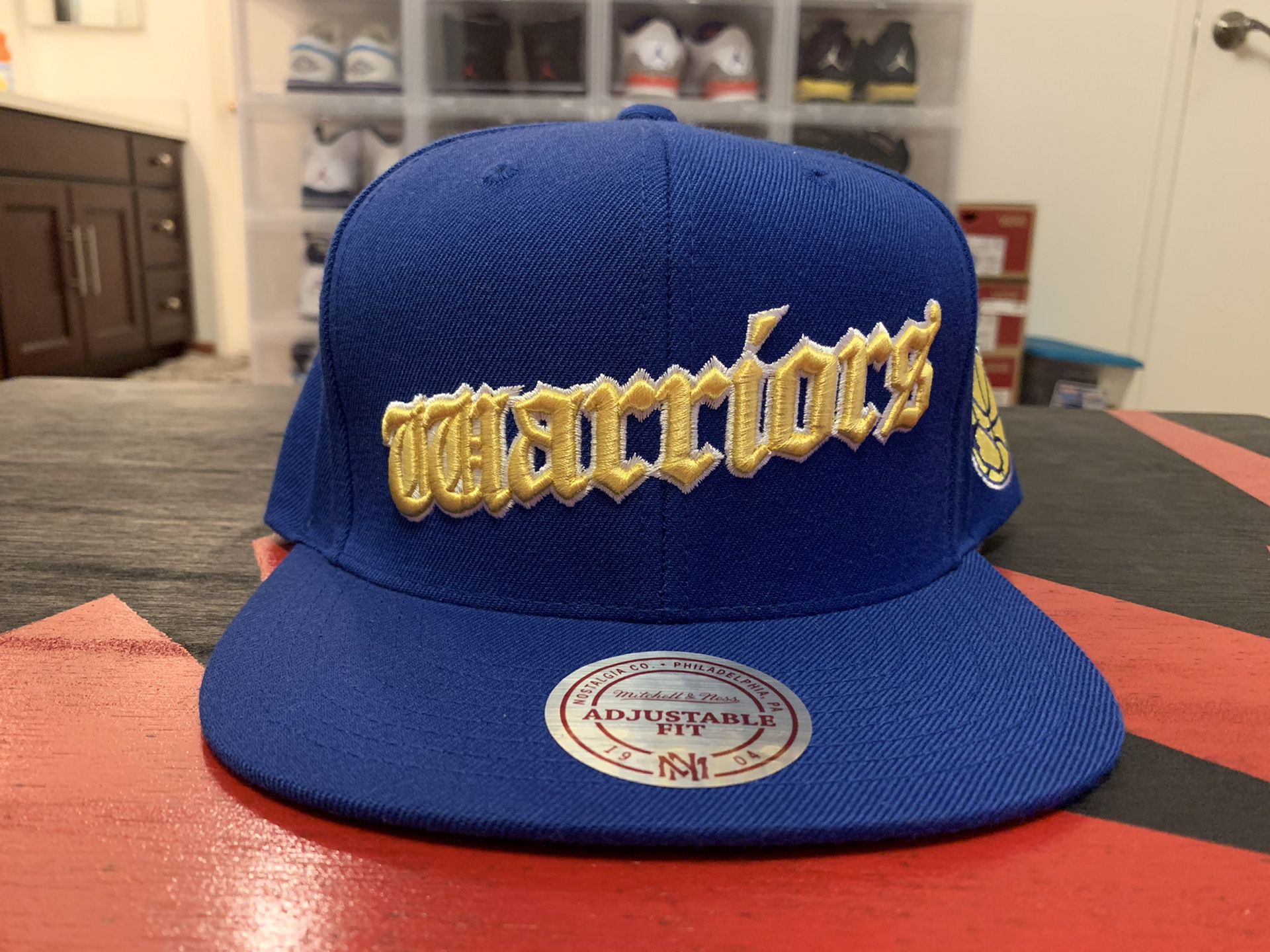 Warriors Mitchell & Ness SnapBack hat
