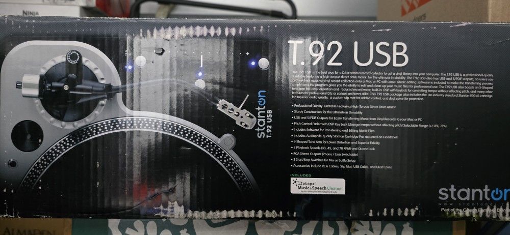 Stanton T.92 USB Turntable