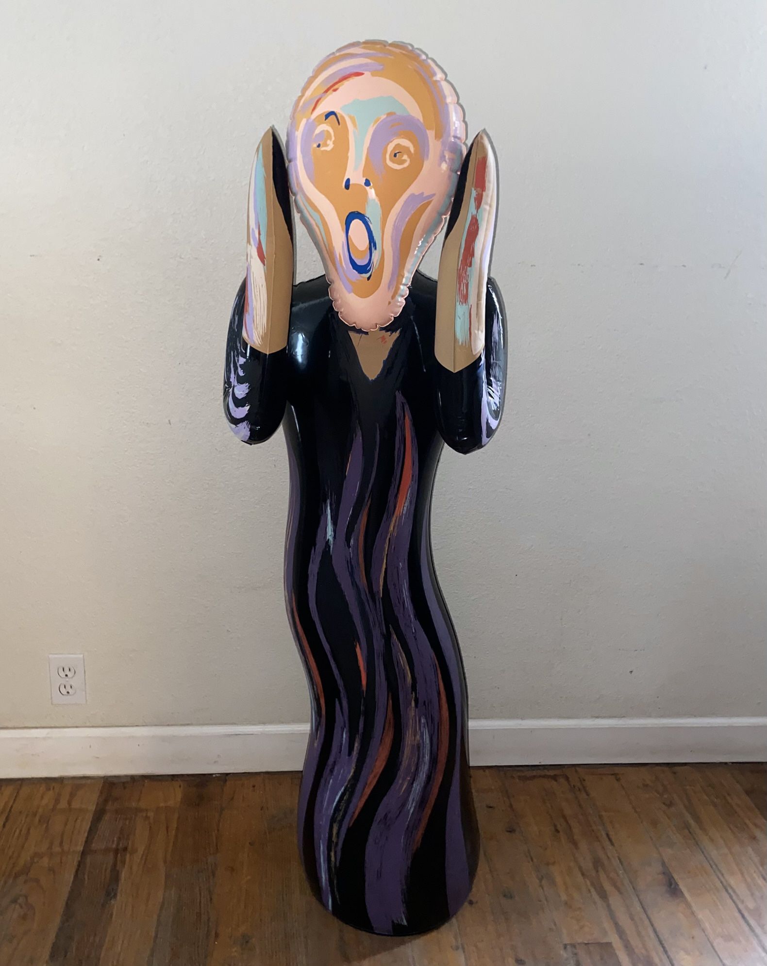 Vintage 1991 The Scream Edvard Munch Giant Inflatable