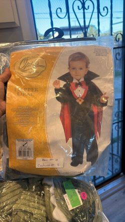 costume Dapper drac vampire toddler
