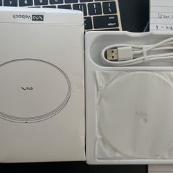 Fast Wirelesss Charge pad Compatible with IPH 15/14/13/12 Pro Max/12/13/12 Mini/SE/11/11 Pro/XS,Galaxy S20 S10 S9 S8, Note 10 Note 9 etc  Brand new  O