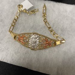 Gold Plated  Brasalete 