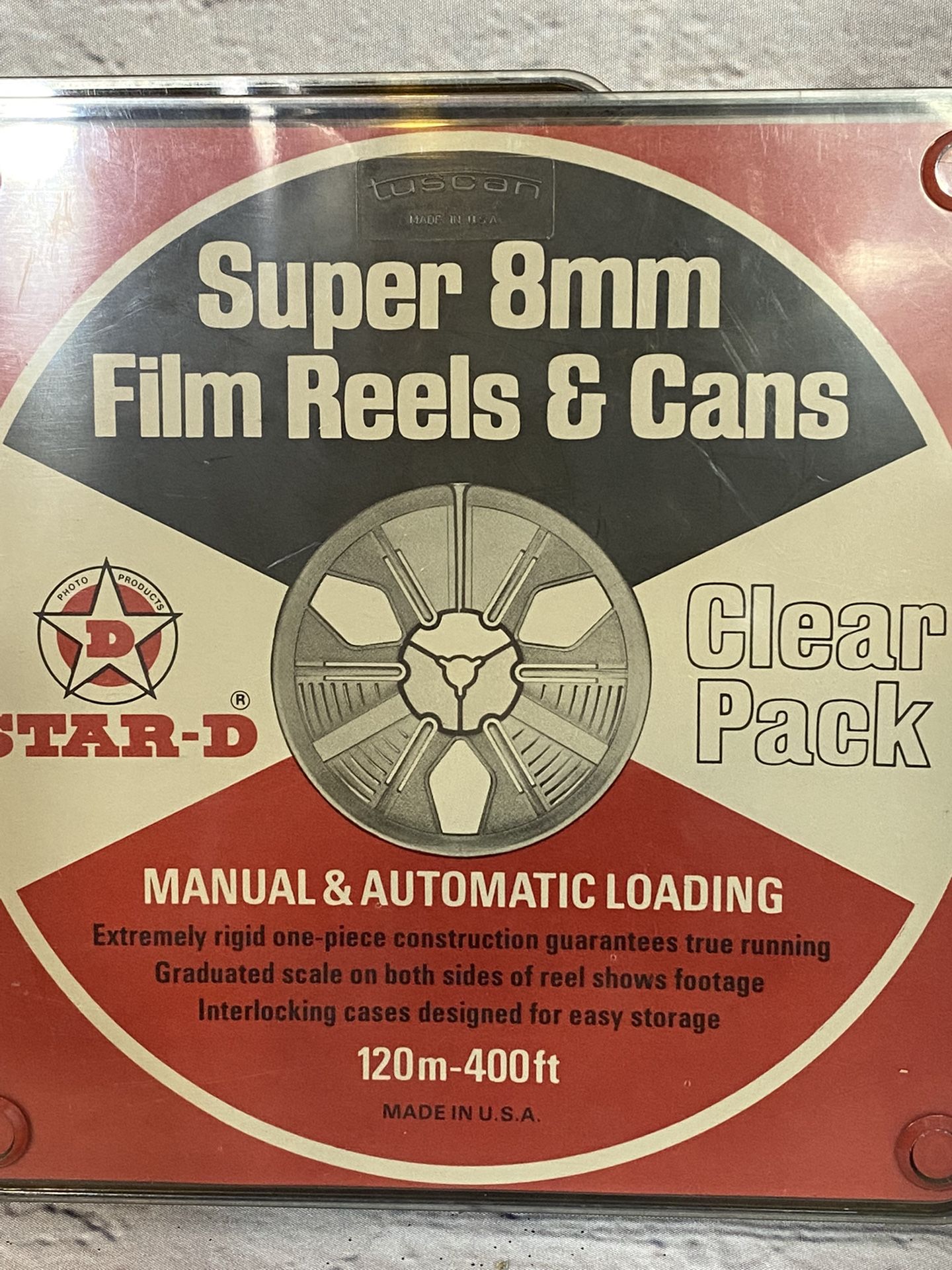 8mm Film Reel Case 