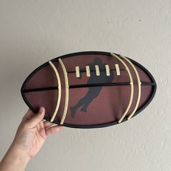 Metal Football Decor 