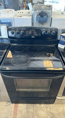 Kenmore Electric Stove Black GlassTop
