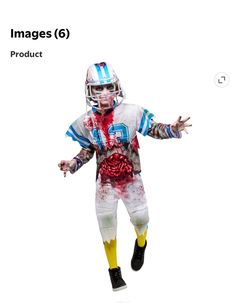 Zombie football player