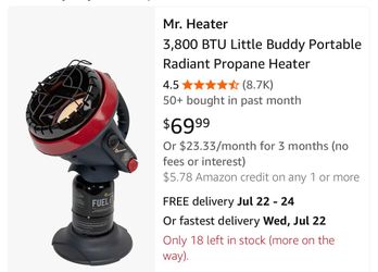 Propane Heater