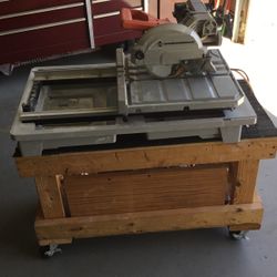 7 In. Diamondback Wet Tile Saw