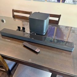 Bose Soundbar and Sub