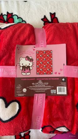 Hello Kitty Valentines Blanket 💌