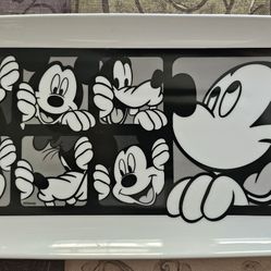 Disney Mickey Mouse & Friends Grid Serving Platter - Never used