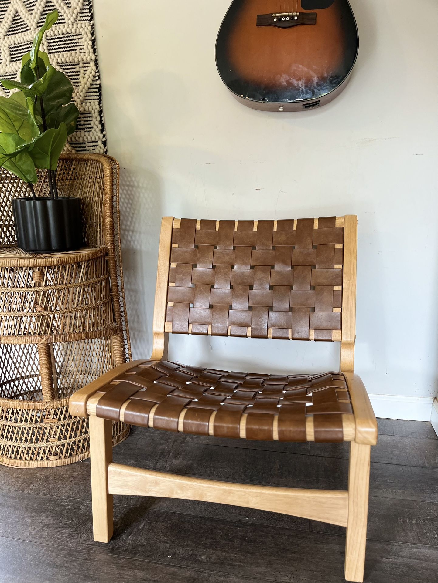 Ceylon Woven Accent Chair for Sale in Clayton NC OfferUp