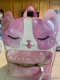 Girls small pink back pack
