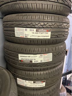 205/55/16 HANKOOK VENTUS v2 4 new tires installed ✅ instaladas ✅