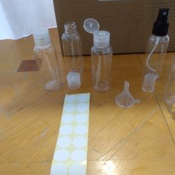 Travel Spray And Lotion Bottles