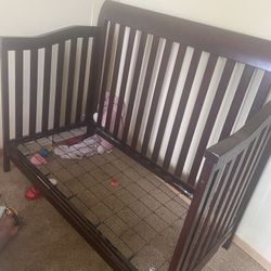 Crib and Mattress 