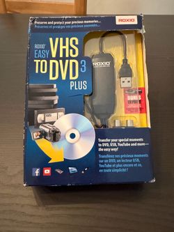 Roxio Easy VHS to DVD 3 Plus
