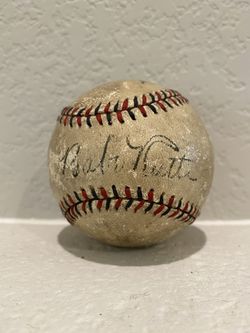 Babe Ruth/ Lou Gehrig New York Yankees Official League Autographed Baseball JSA LOA