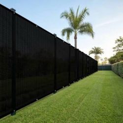 FENCE SCREEN 8 x 50 Privacy Screen  - BLACK 8x50