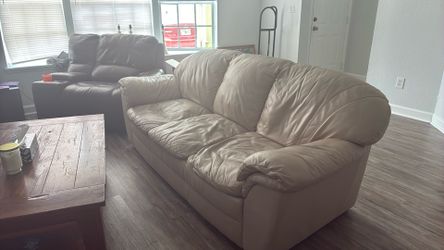 White couch