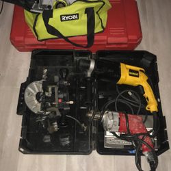 Power Tools Drills Circular Saw and SAWZALL 