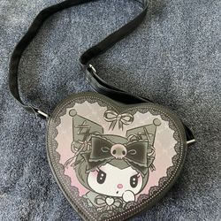 Hot Topic Kuromi Cross Body Bag $22