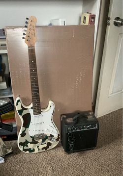 Camo guitar