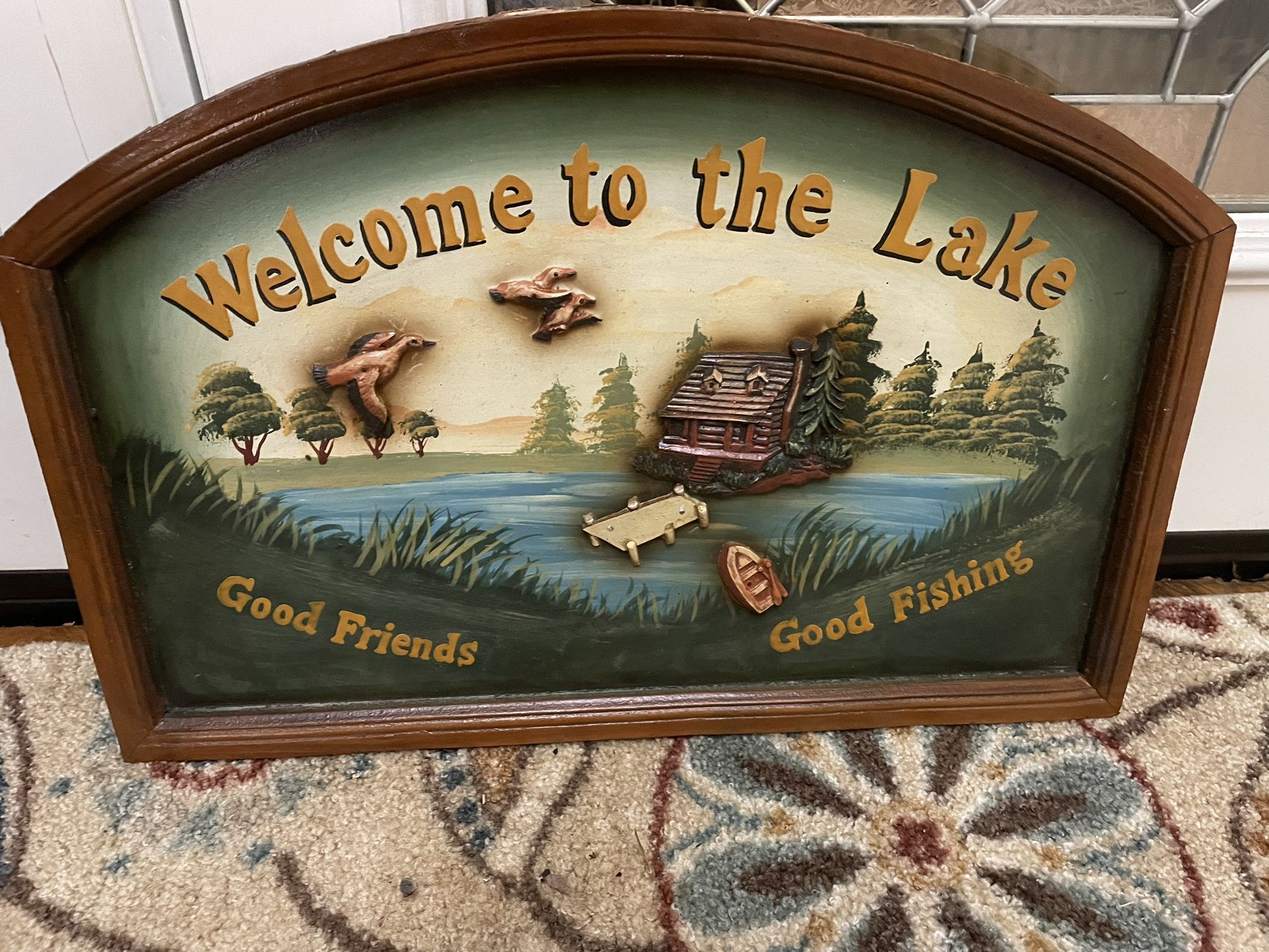 Lakehouse Decor - Welcome To Lake Sign  Free