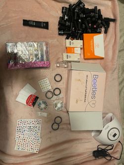 At Home Gel Nail Kit – 50+ Colors, Lamp & Decorations