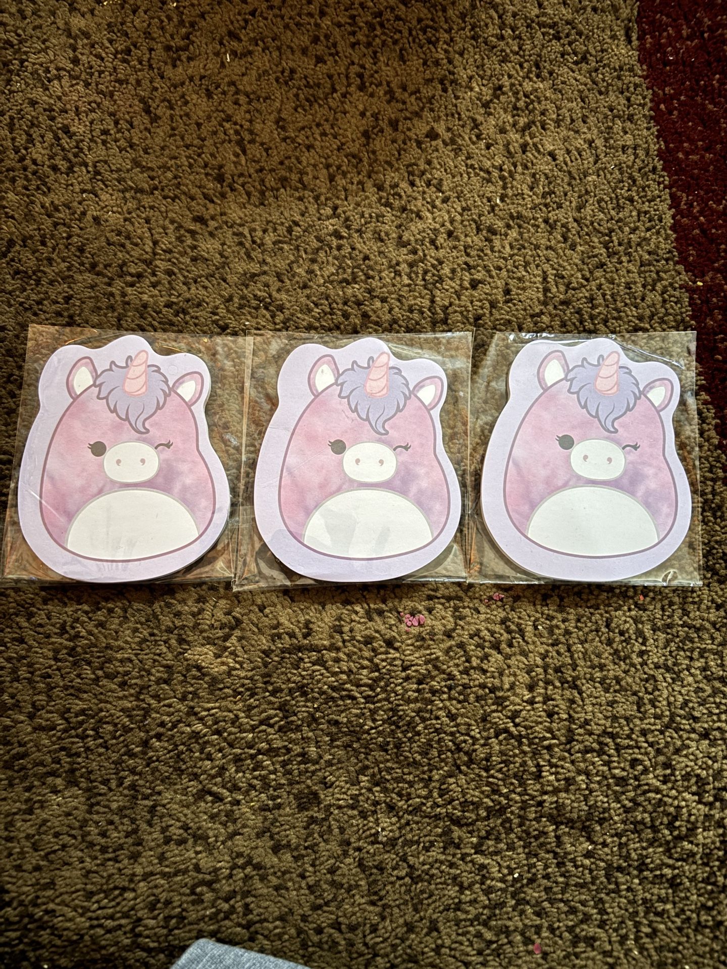 Squishmallows Set Of 3 Sticky notes