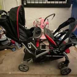 Double Baby Stroller 