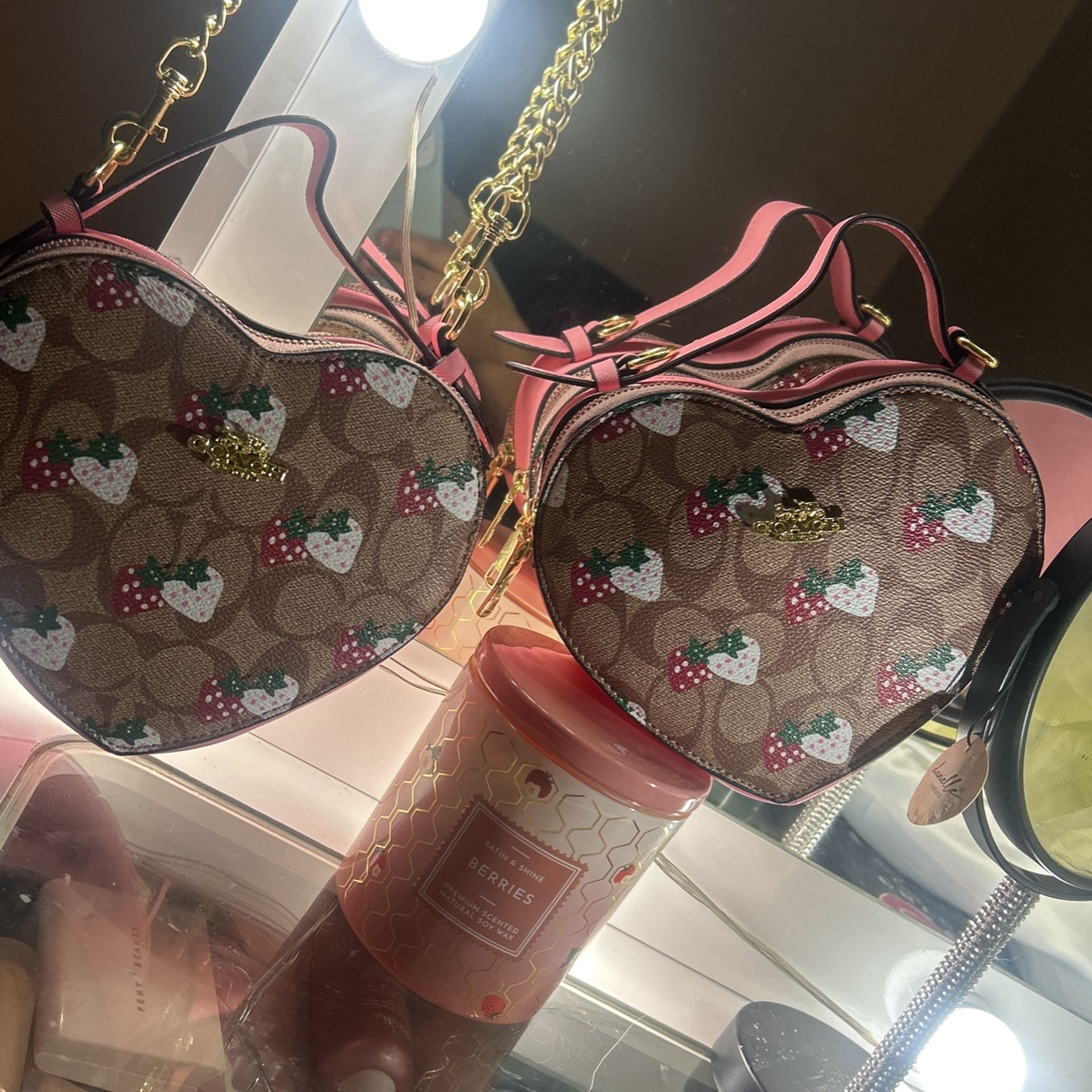 Brand New. Heart Coach Purse 