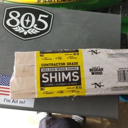 42 Wood Shims $6