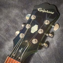 Epiphone 335 Dot AM Aquamarine Burst electric guitar