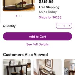 Brandnew Beautiful/Elegant Entry Way Shinny White/Beige Was Display for Staging House For Sale 