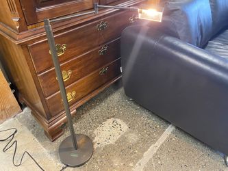 RESTORATION HARDWARE Metier Task Bronze Floor Lamp