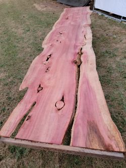 Seqouia Redwood Live Edge Slabs 