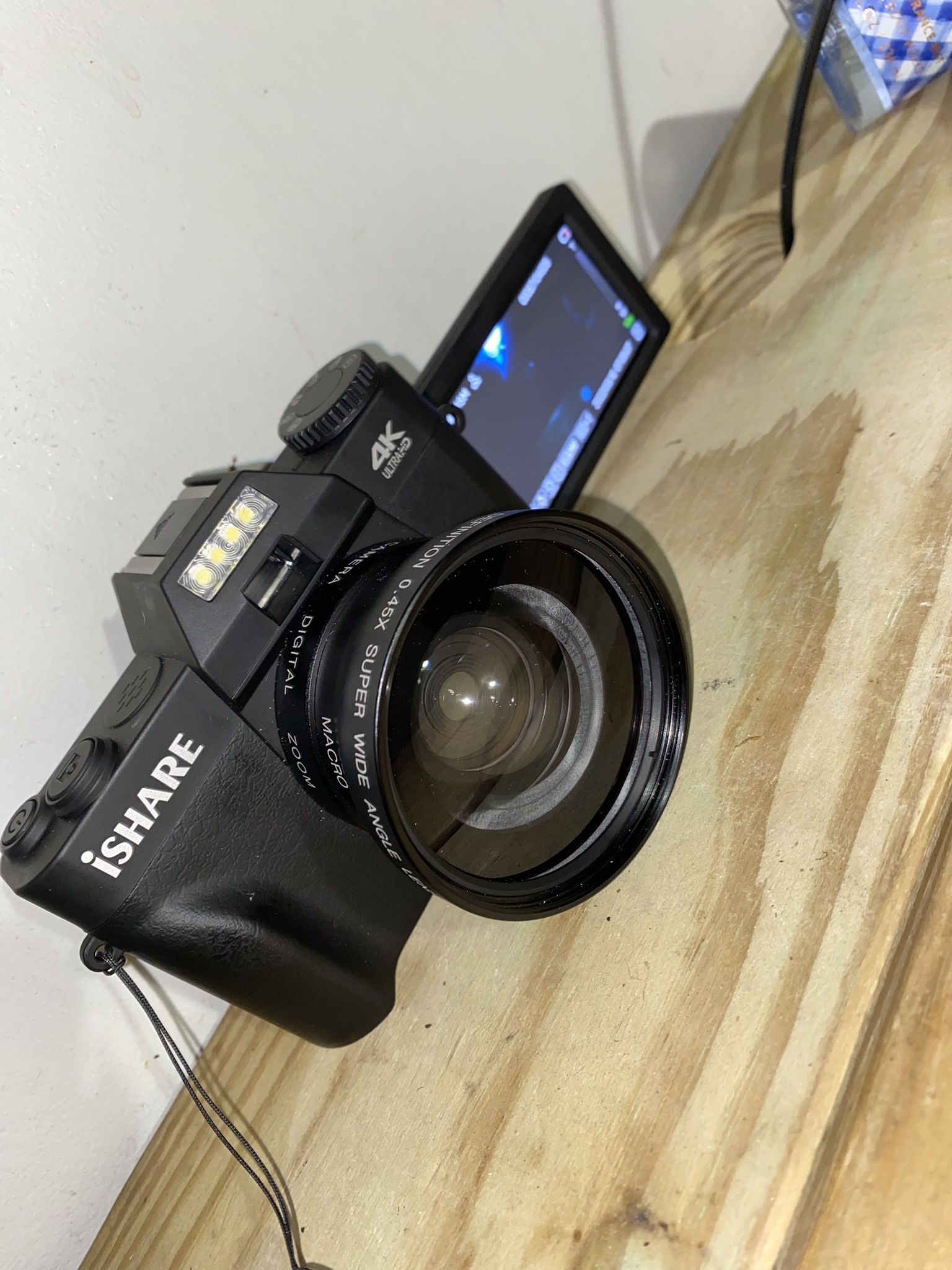 VETEK Video Camera FHD 1080P 30FPS