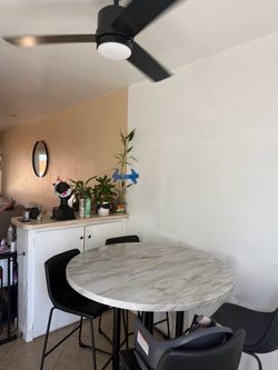 Round Table and Chairs