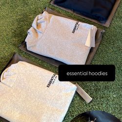 Essential hoodies 
