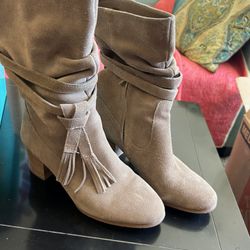 Tahari Johnny Suede Boots