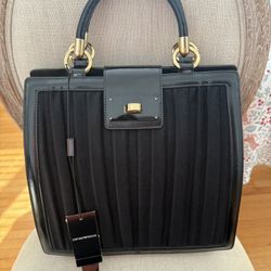 NWT Emporio Armani Structured Handbag
