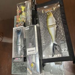 Swimbait/glide bait lures