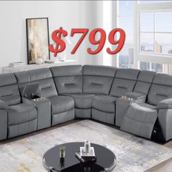SECTIONAL RECLINER SPECIALS FINANCING IS AVAILABLE IS EASY CREDIT NO CREDIT IS OK