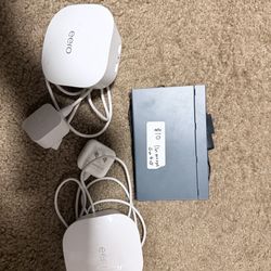 2 Eero 6 Mesh Routers And Tp Link Switch 