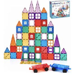 New Magnetic Tiles. STEM Toy. 